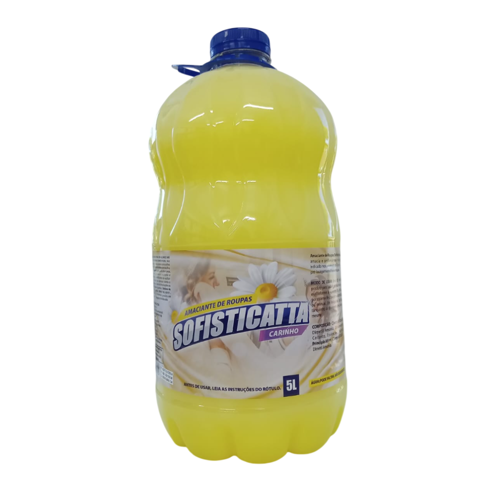 Amaciante de roupas carinho