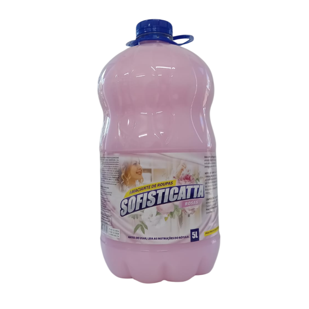 Amaciante de roupas rosas