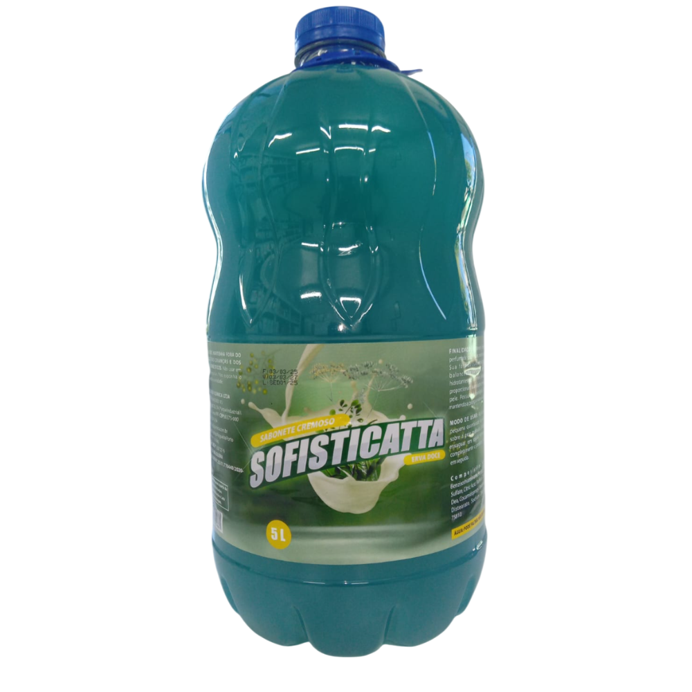 Sabonete cremoso erva doce