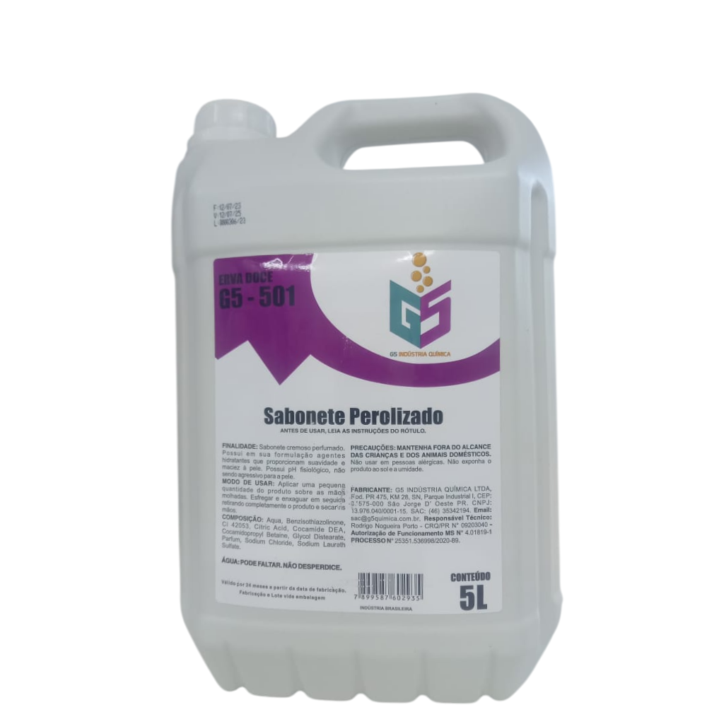 Sabonete espuma erva doce