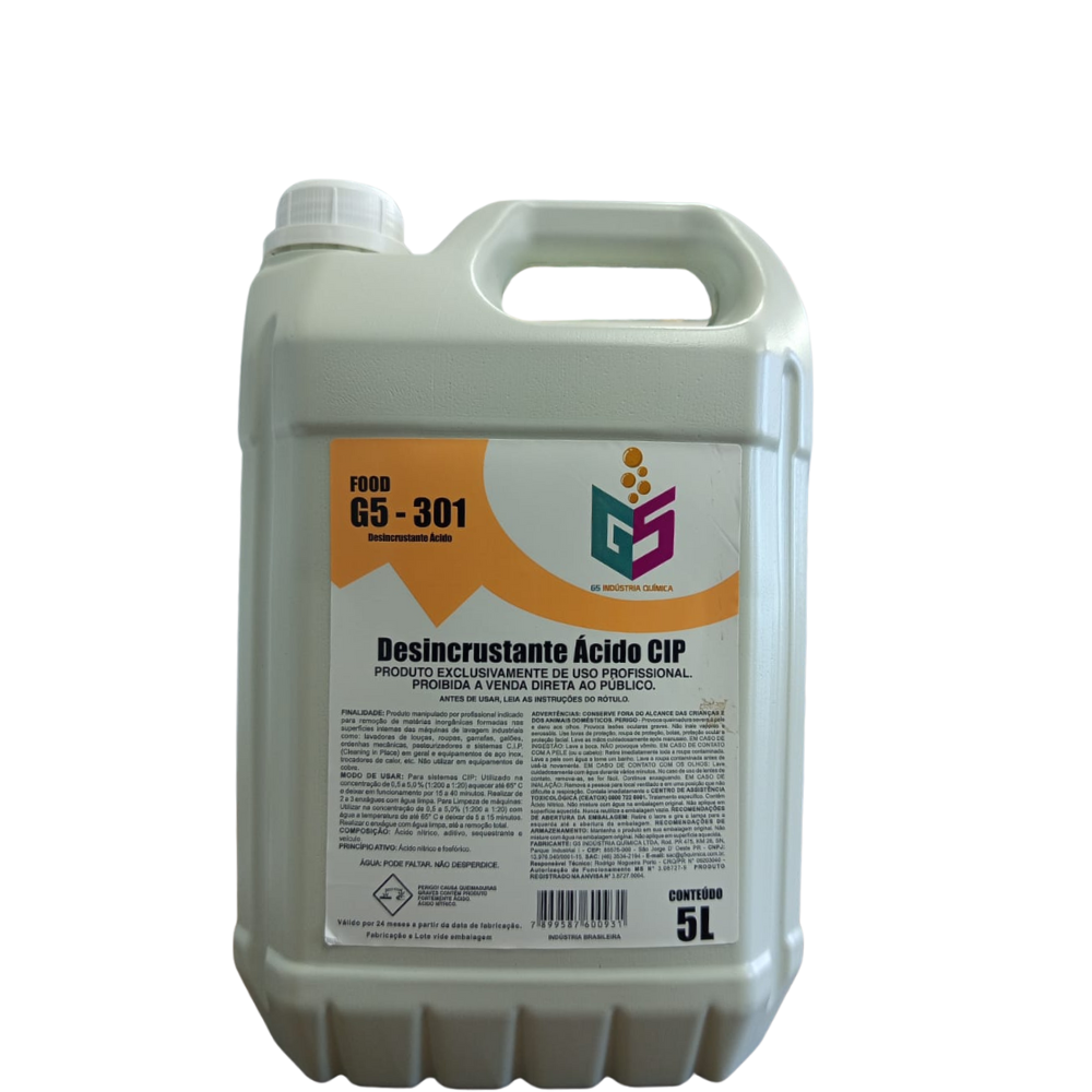 Desincrustante Ácido CIP